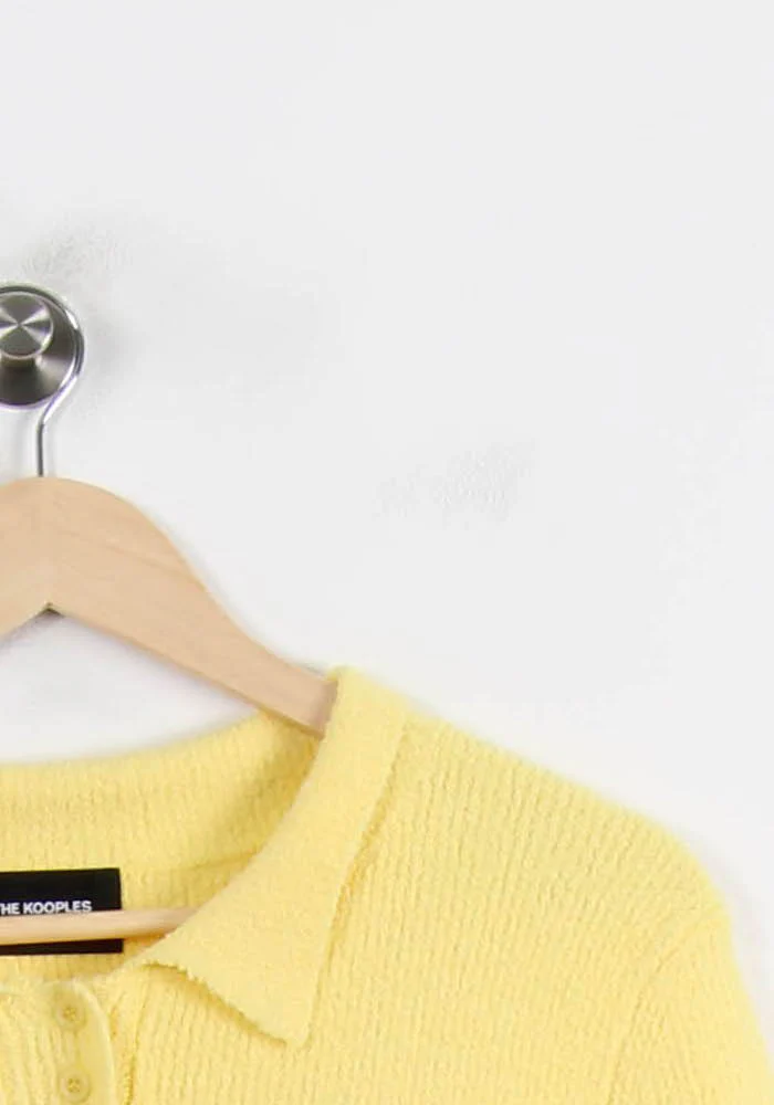 Polo Jaune - Taille L/40 - Image 3