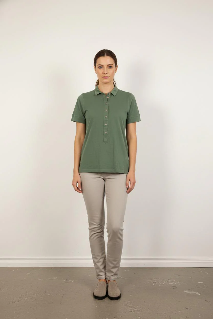 Polo Vert - Taille S/36