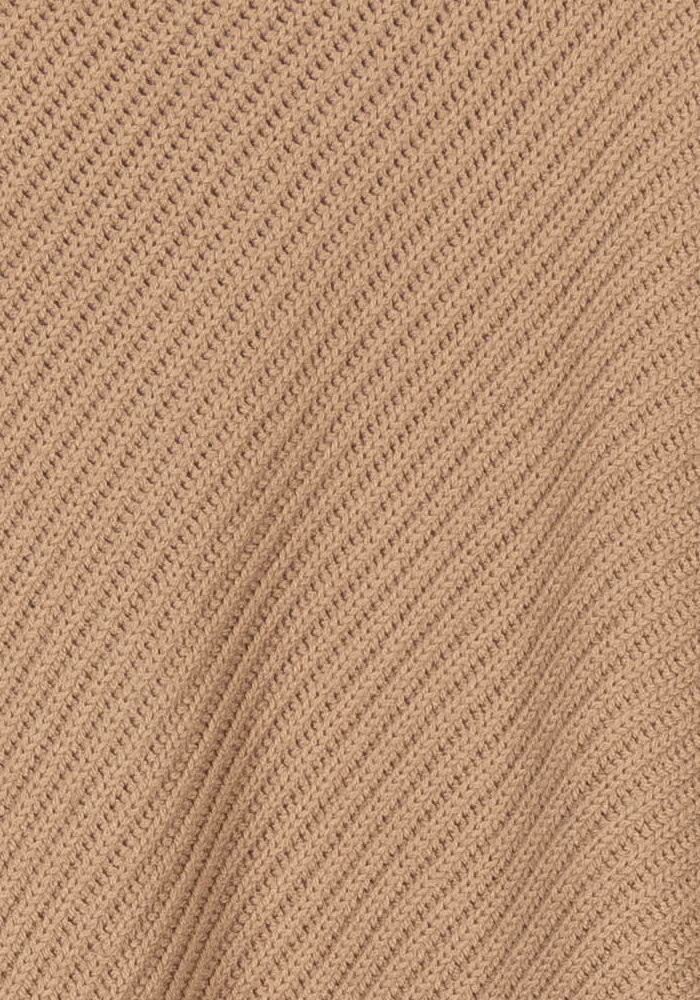 Poncho Beige et Marron - Taille T.U. - Image 3