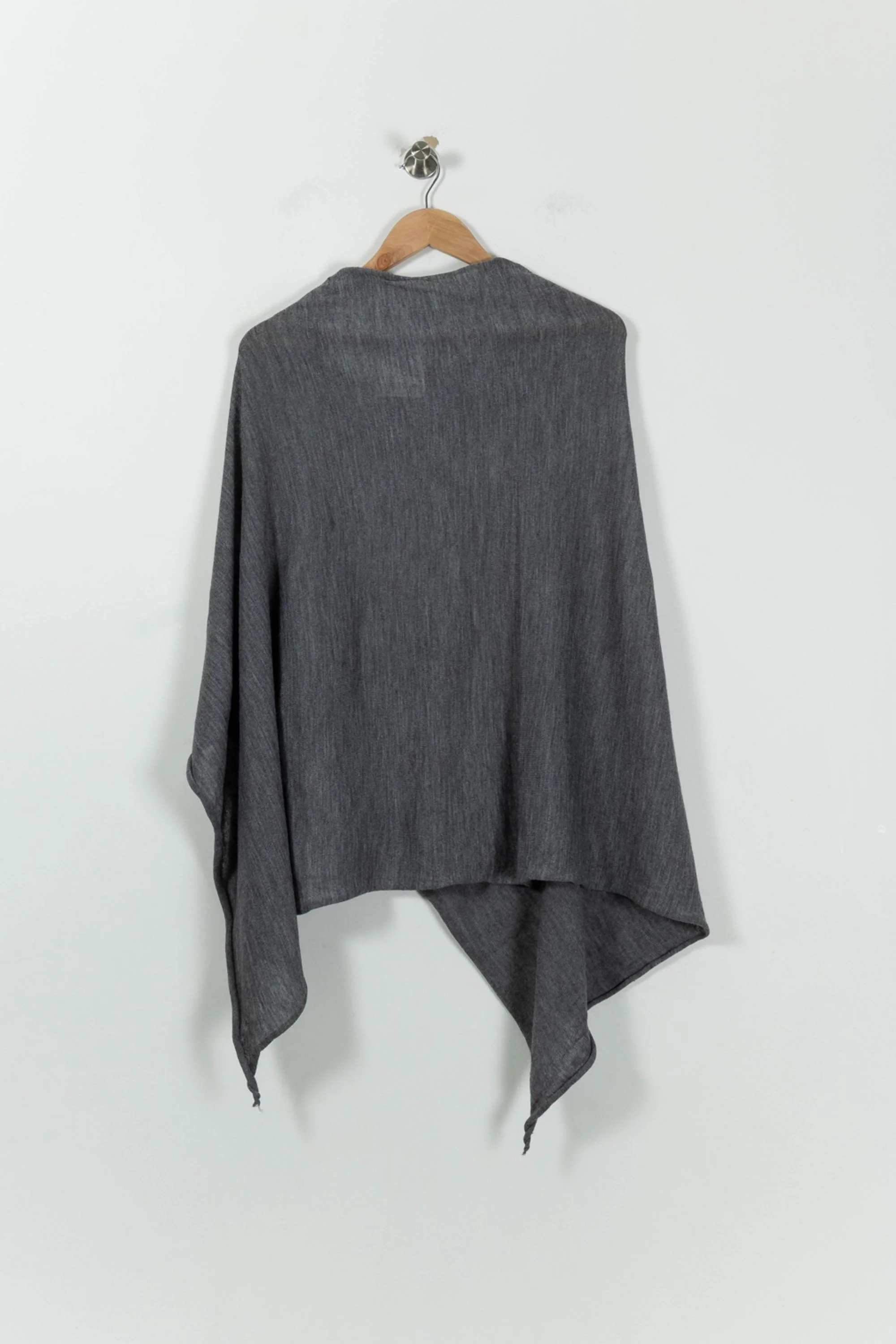 Poncho Gris - Taille S/36 - Image 4