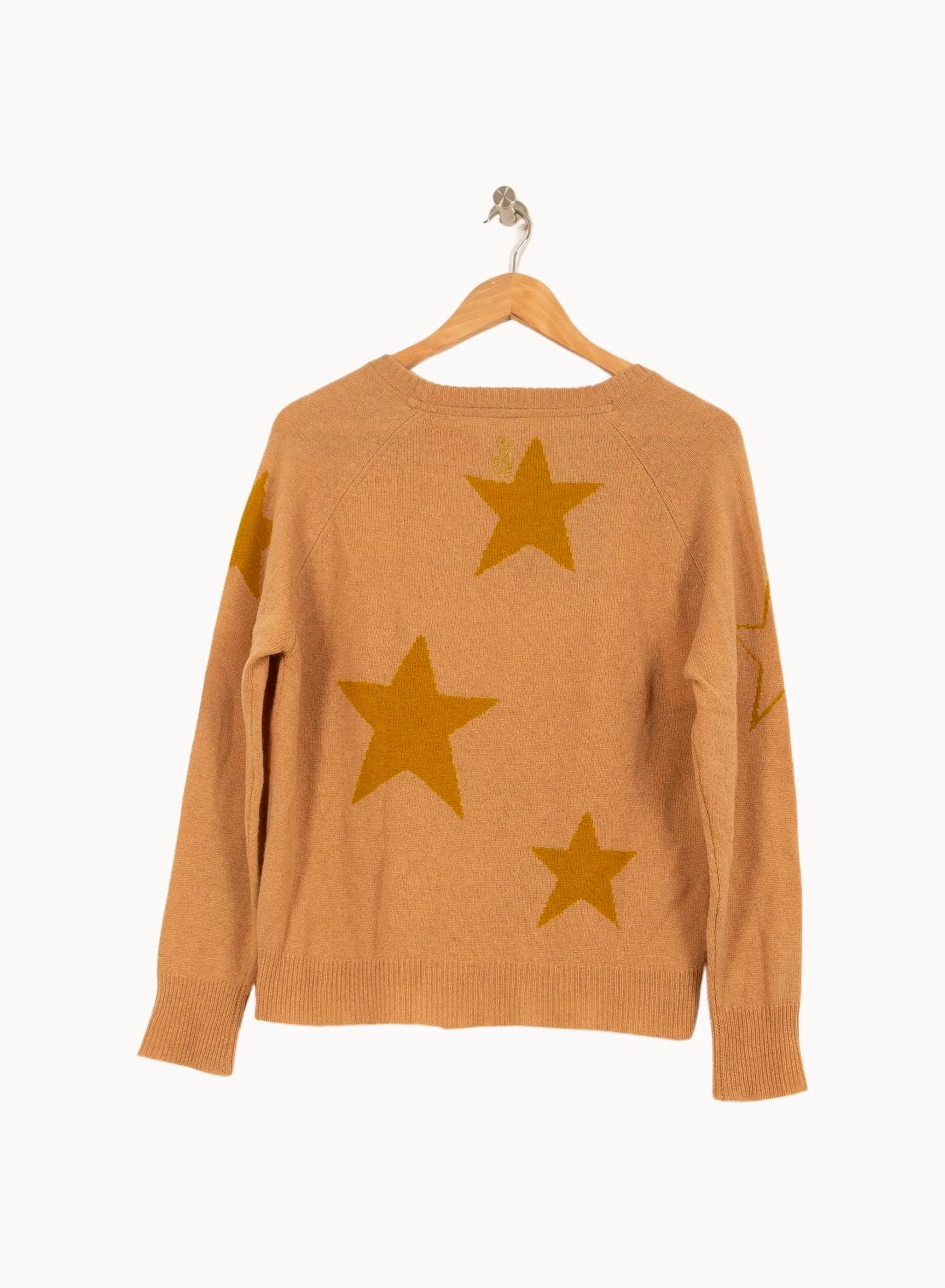 Pull Beige et Jaune - Taille S/36 - Image 4