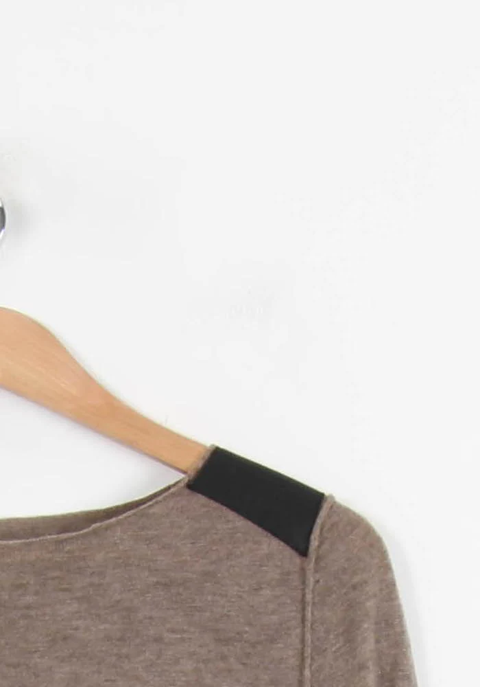 Pull Beige et Noir - Taille S/36 - Image 3