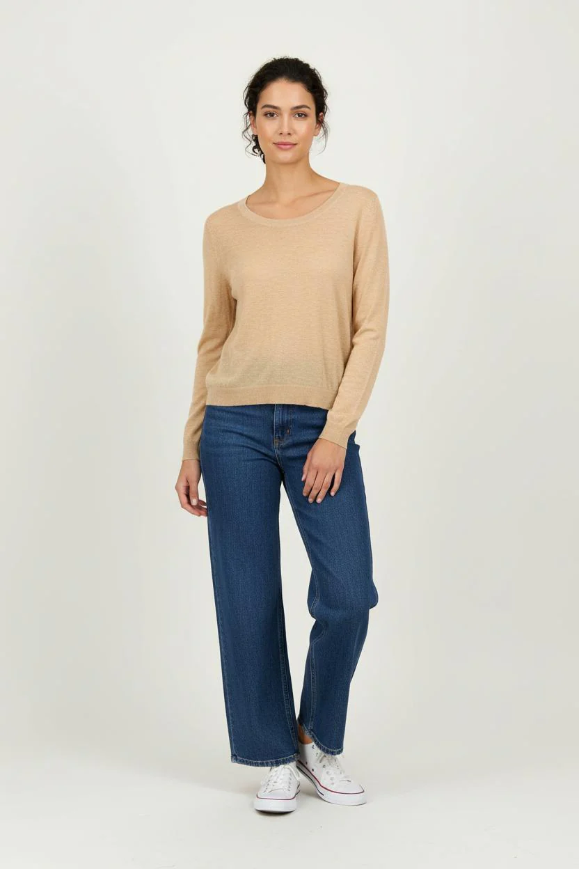 Pull Beige - Taille M/38