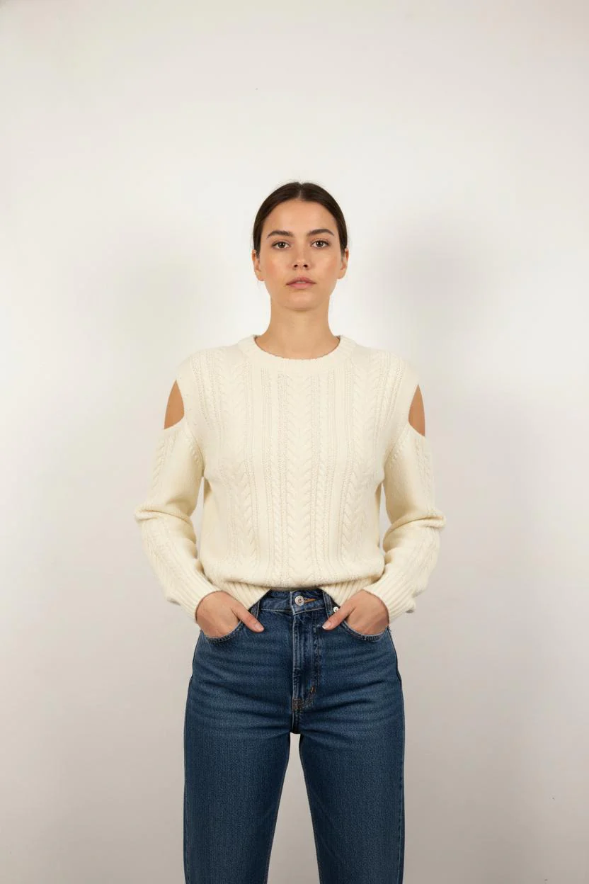 Pull Beige - Taille S/36