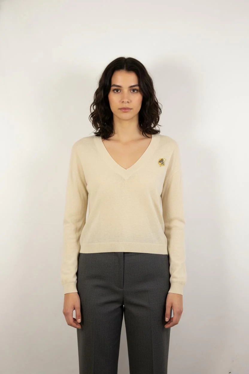 Pull Beige - Taille S/36