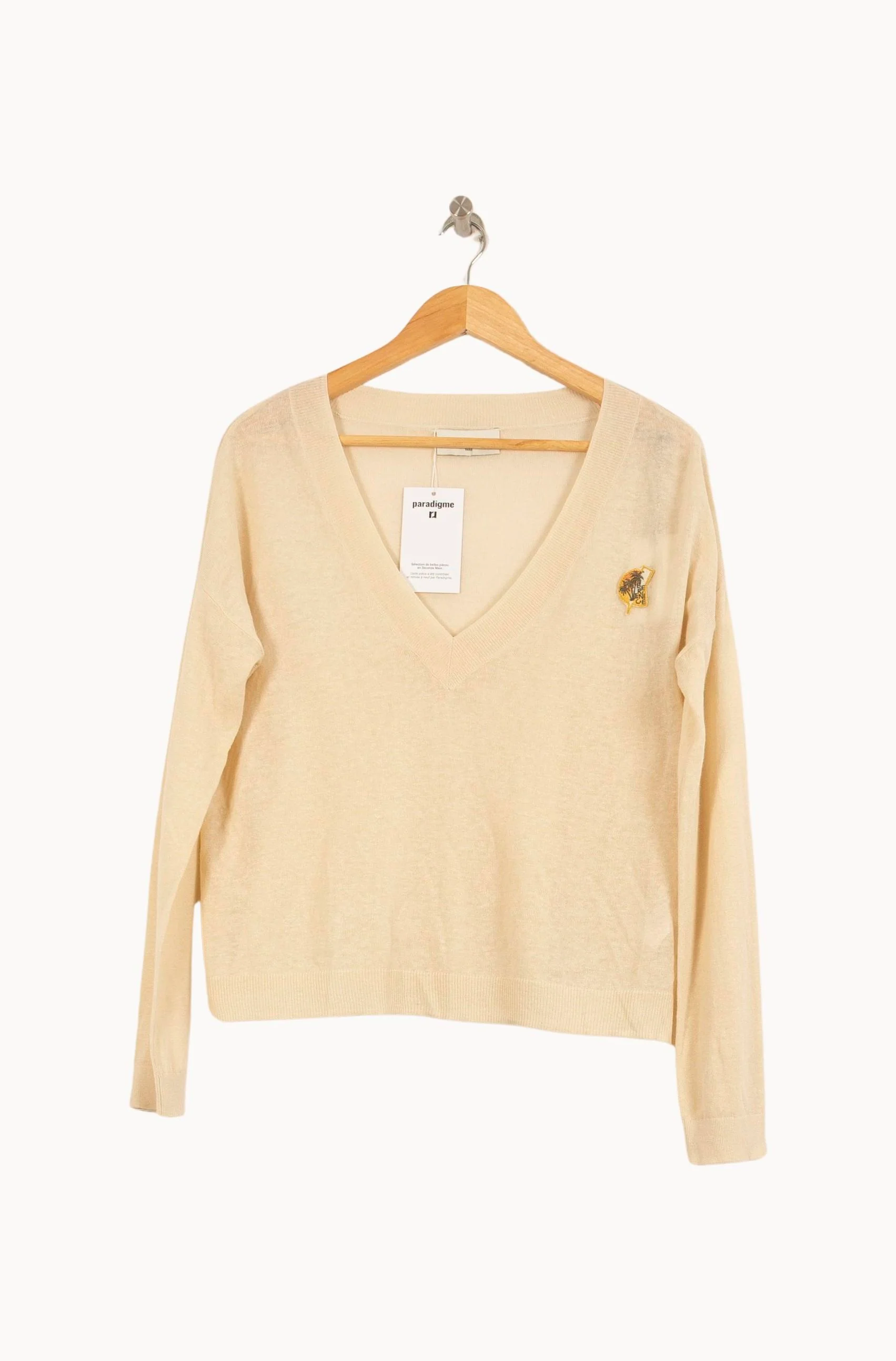 Pull Beige - Taille S/36 - Image 2