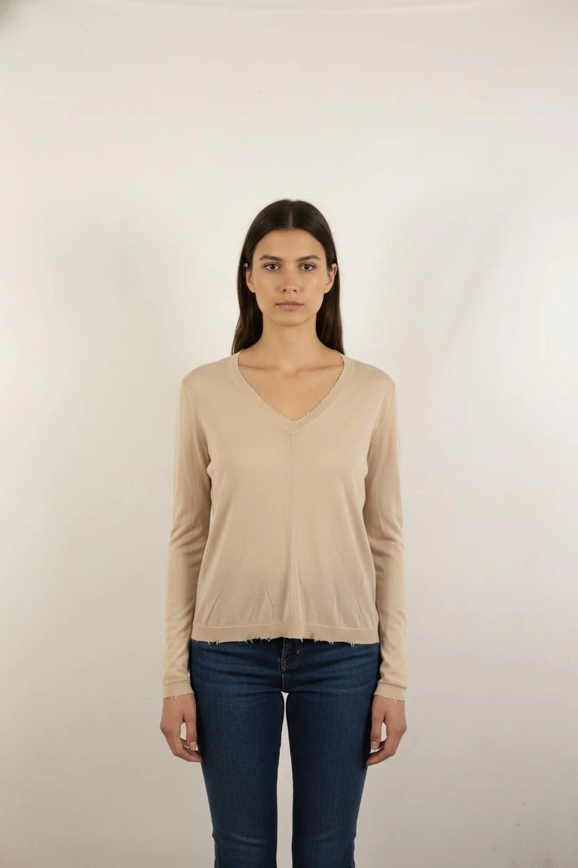 Pull Beige - Taille S/36