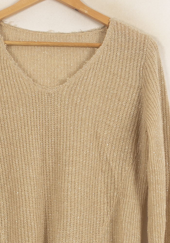 Pull Beige - Taille S/36 - Image 3