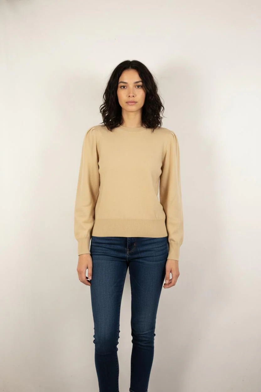 Pull Beige - Taille S/36