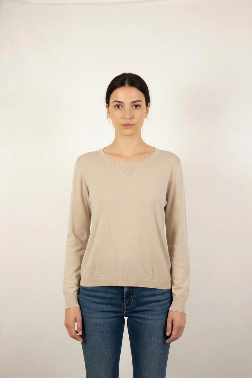 Pull Beige - Taille S/36