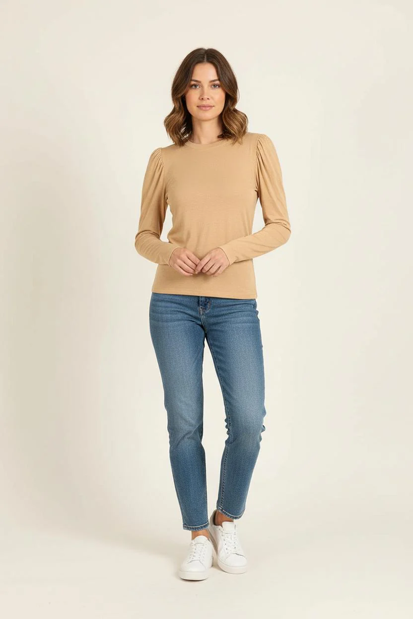 Pull Beige - Taille S/36