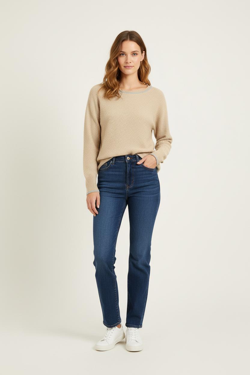 Pull Beige - Taille S/36
