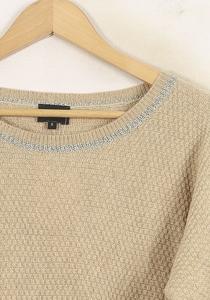 Pull Beige - Taille S/36 - Image 3