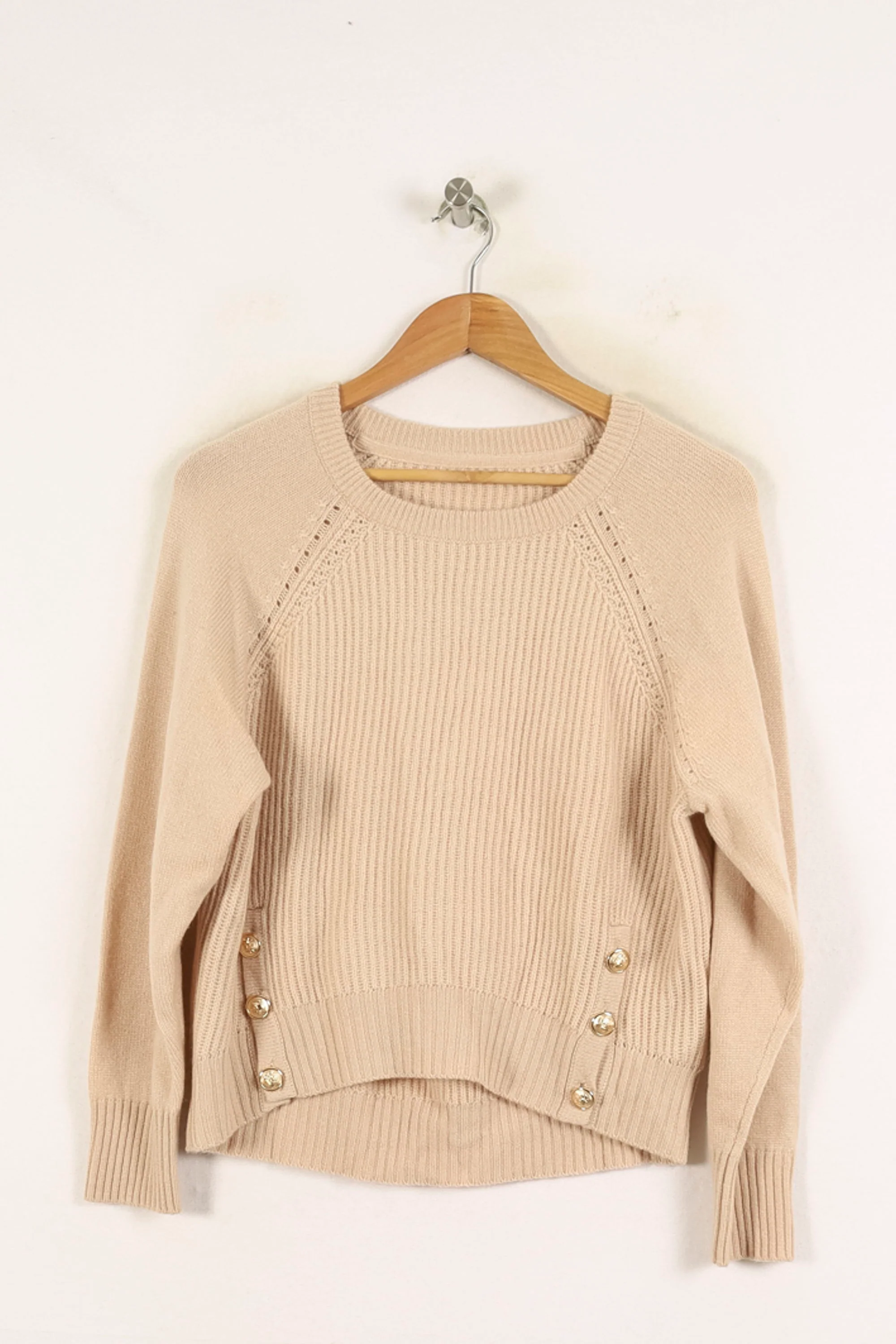 Pull Beige - Taille S/36 - Image 2