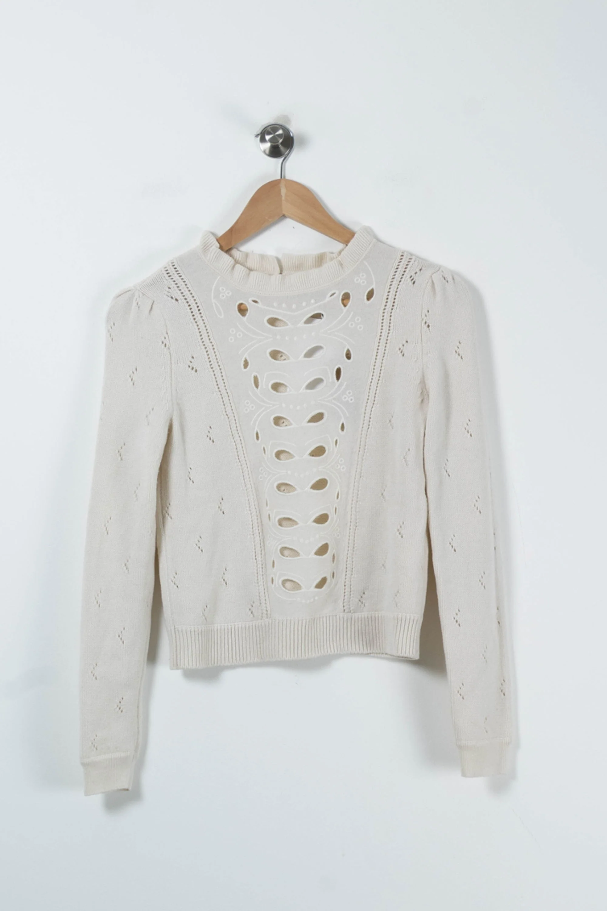 Pull Beige - Taille S/36 - Image 2
