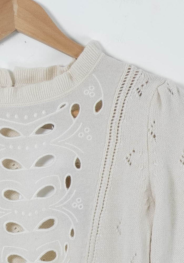 Pull Beige - Taille S/36 - Image 3