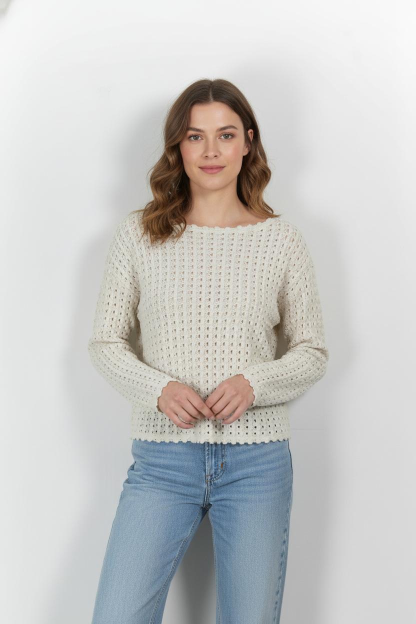 Pull Beige - Taille S/36