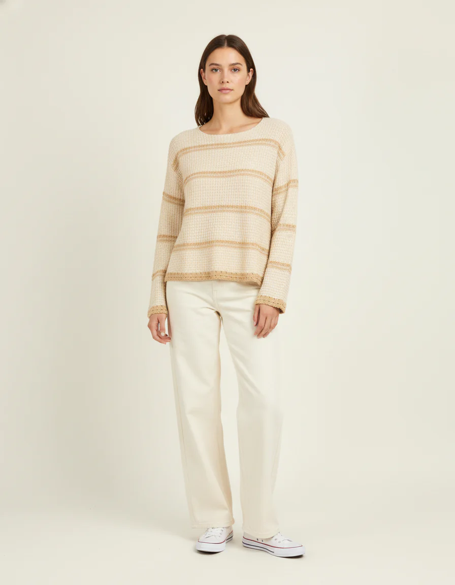 Pull beige - Taille XS/34