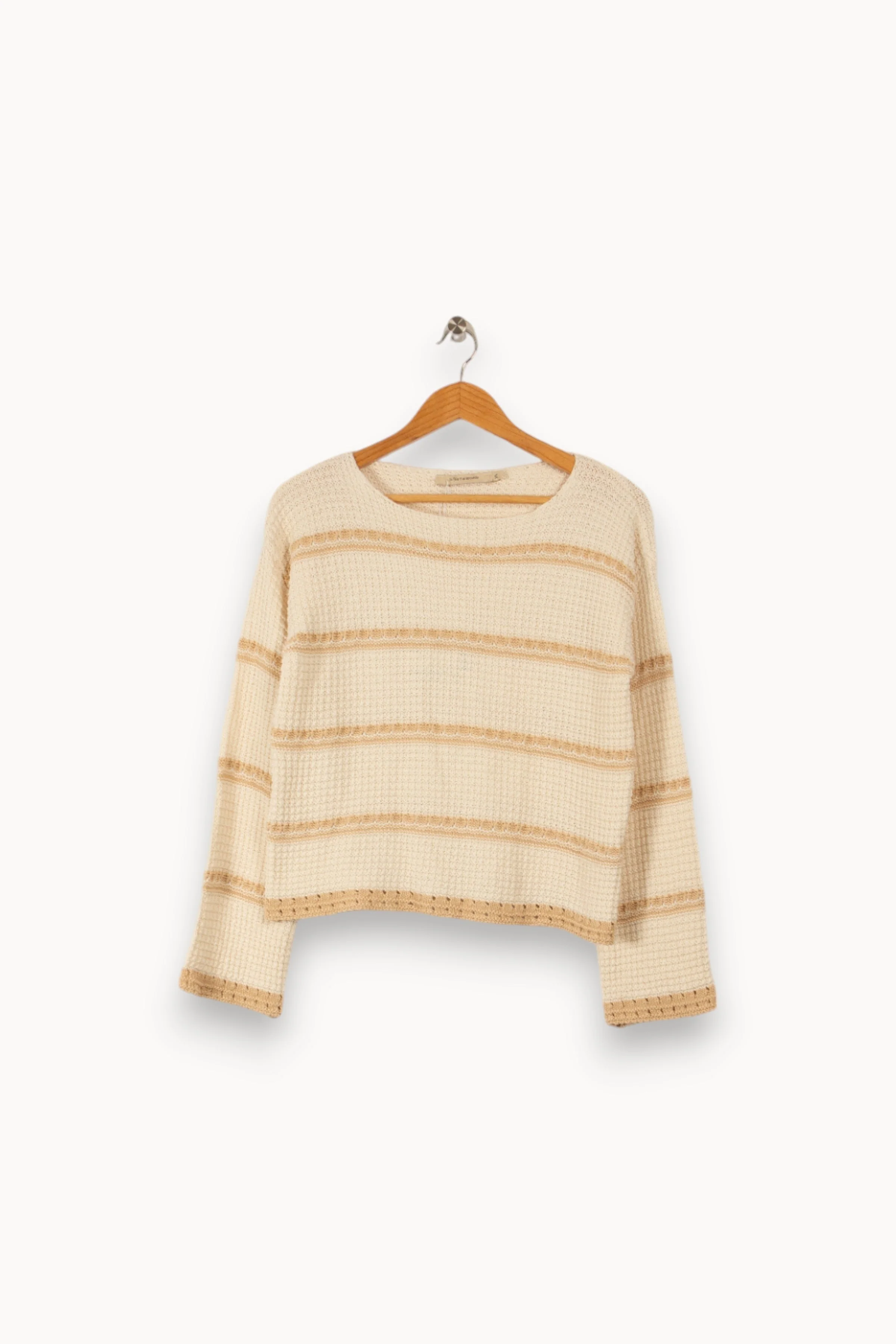 Pull beige - Taille XS/34 - Image 2