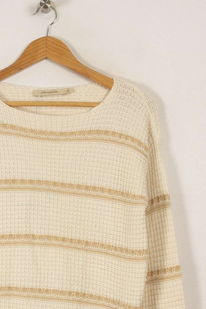 Pull beige - Taille XS/34 - Image 3