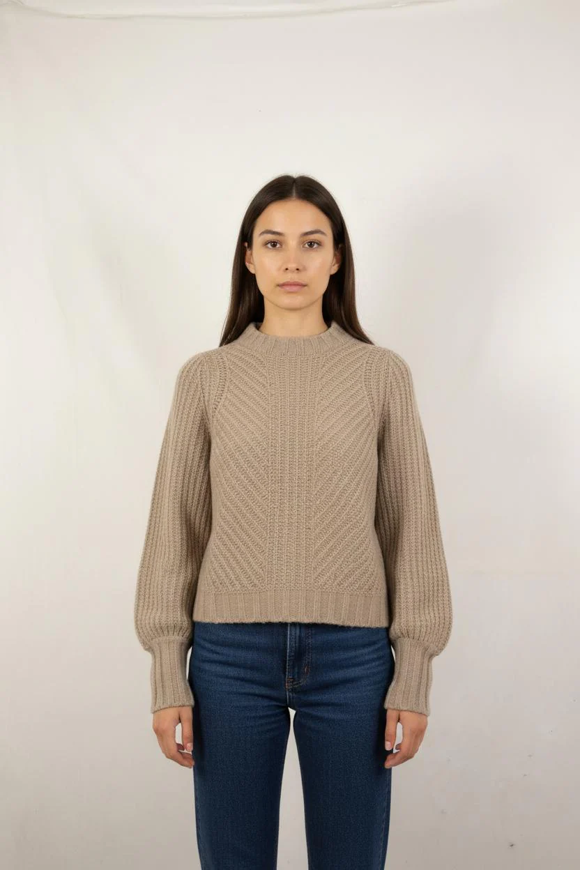 Pull Beige - Taille XS/34