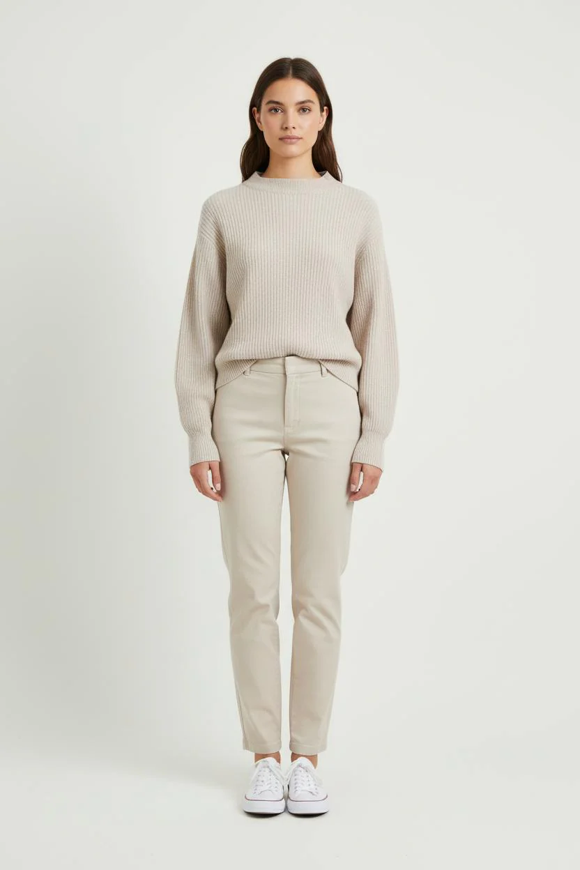 Pull Beige - Taille XS/34