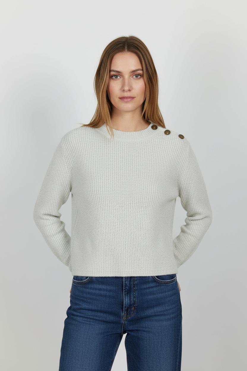 Pull Blanc - Taille L/40