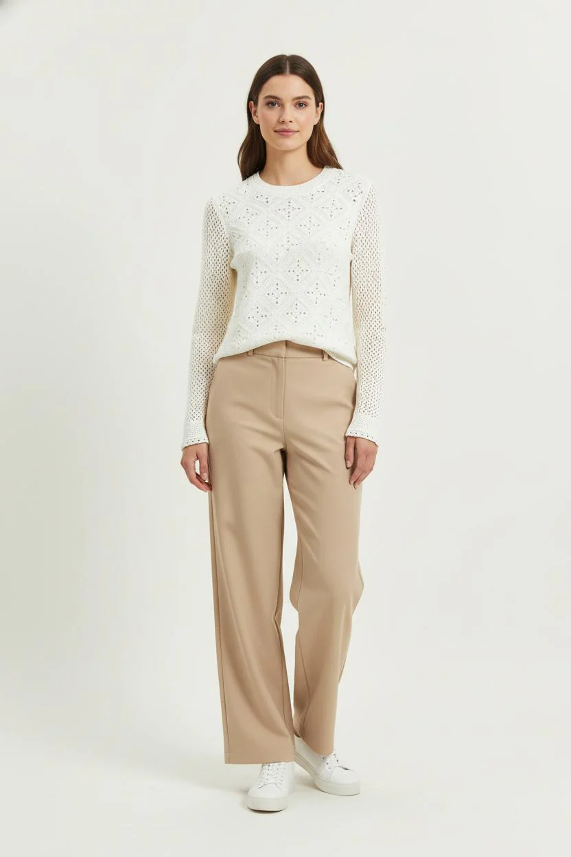 Pull Blanc - Taille M/38