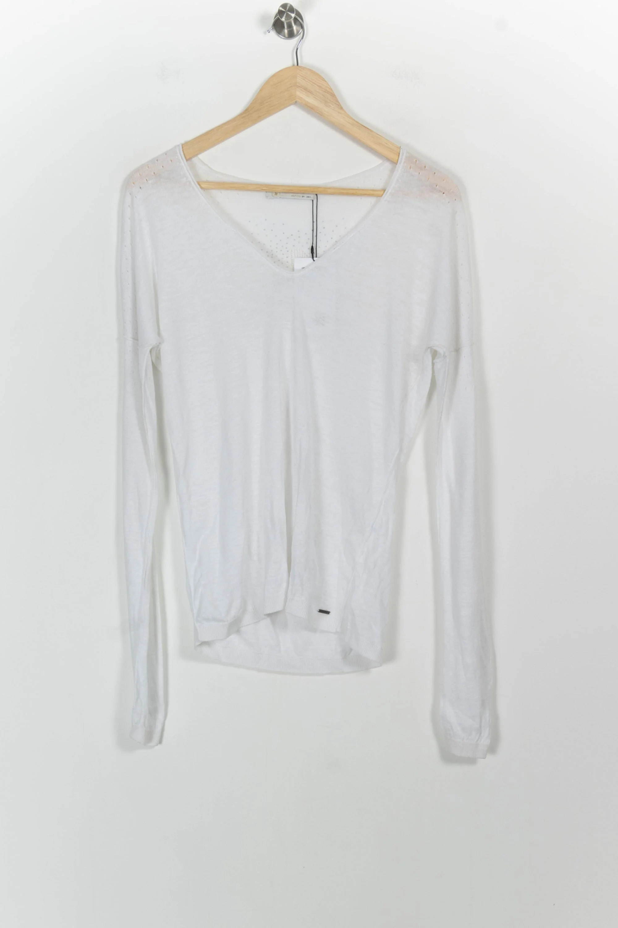 Pull Blanc - Taille M/38 - Image 2