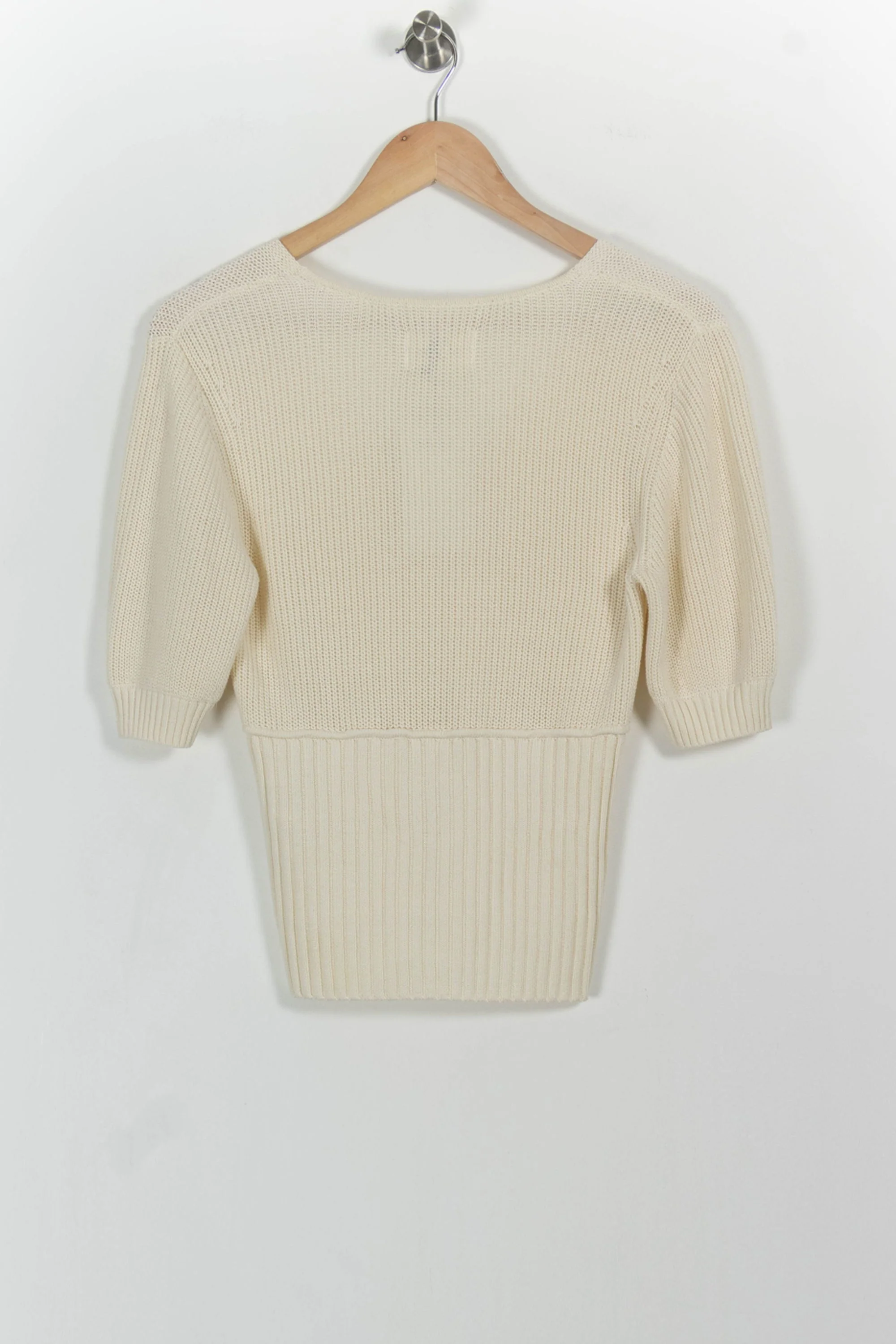 Pull Blanc - Taille M/38 - Image 4