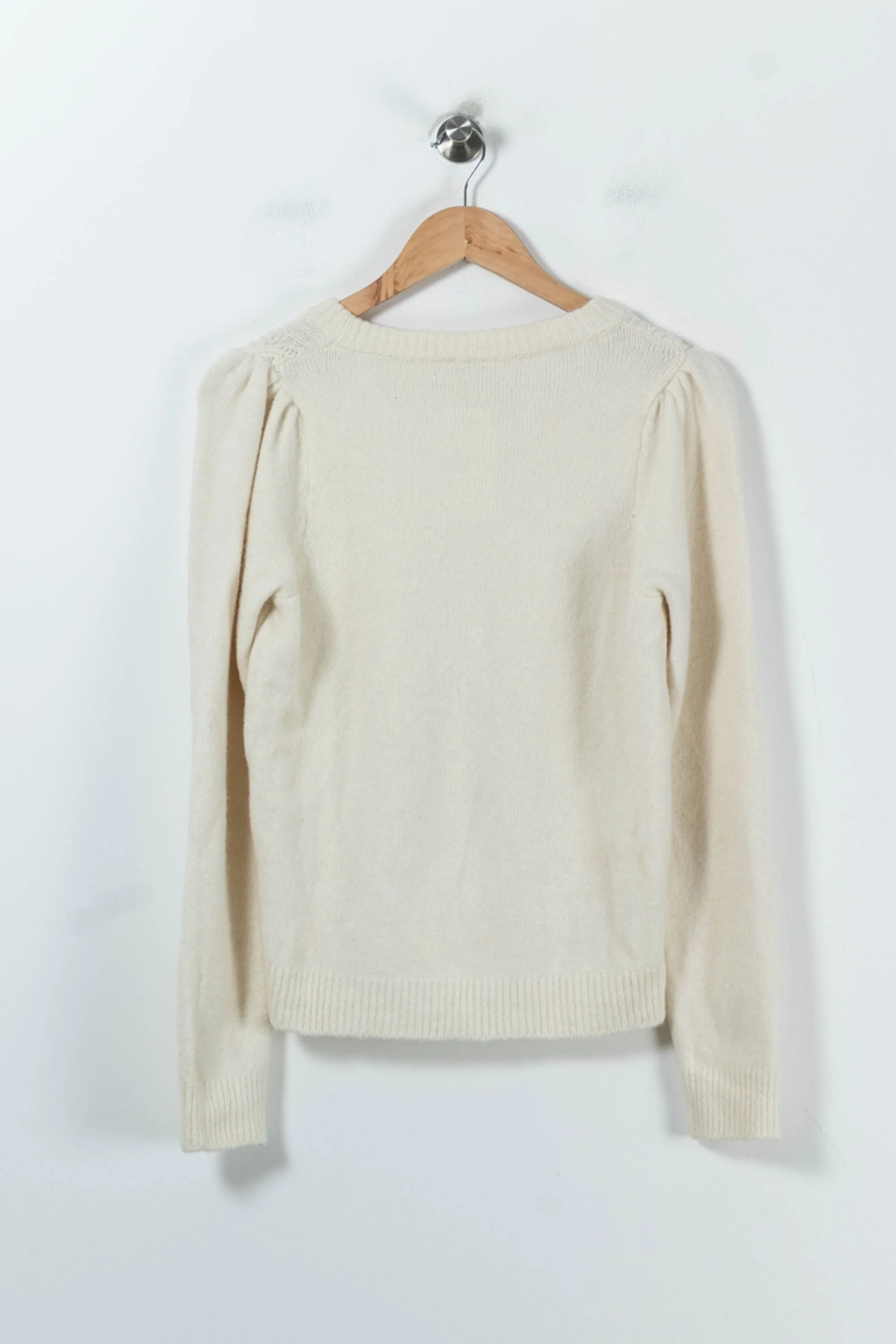 Pull Blanc - Taille M/38 - Image 4