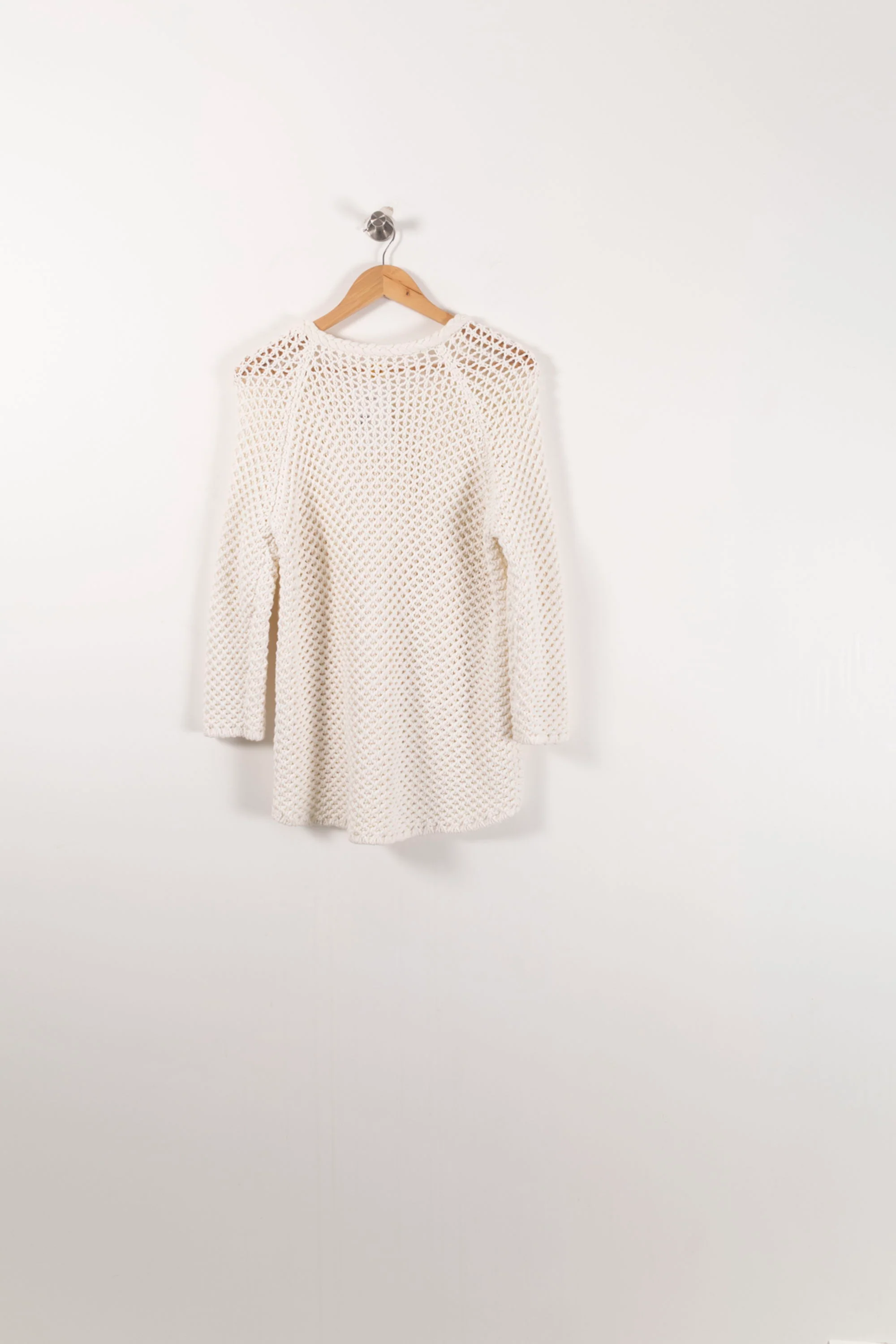 Pull Blanc - Taille S/36 - Image 4
