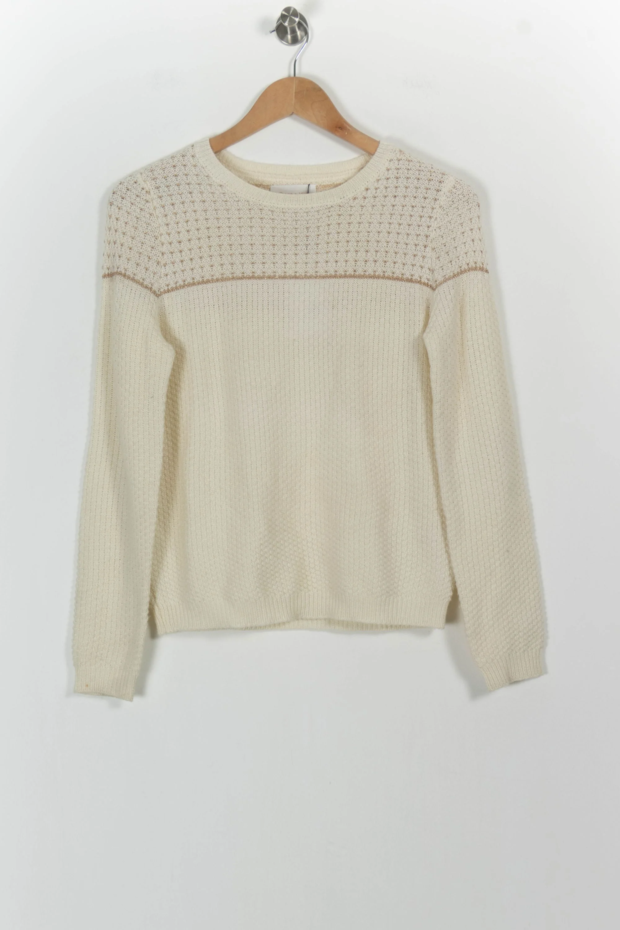 Pull Blanc - Taille S/36 - Image 2
