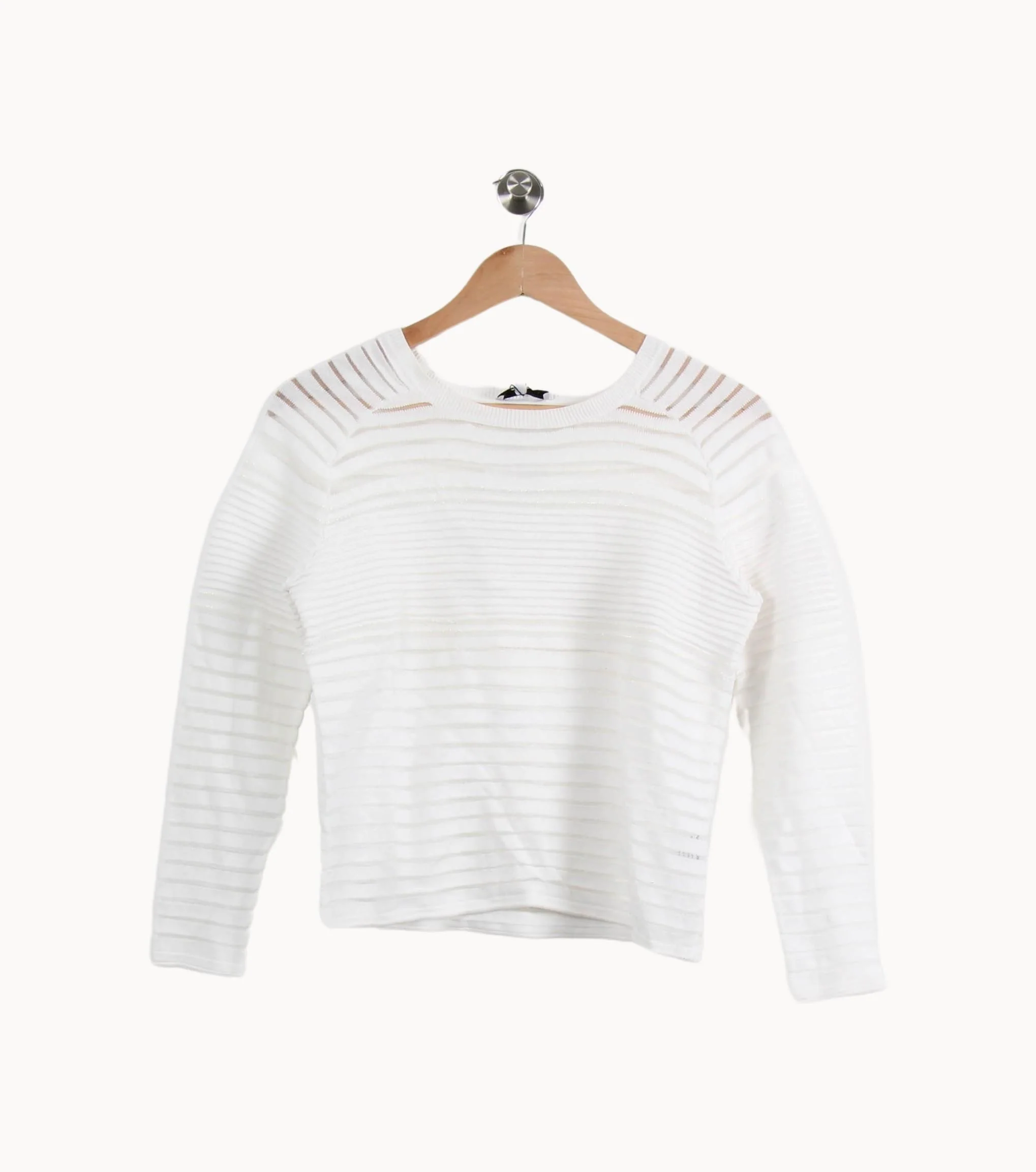 Pull Blanc - Taille S/36 - Image 2