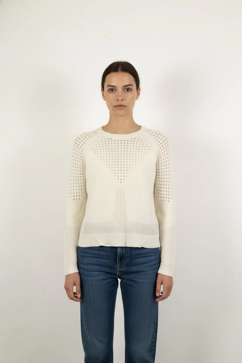 Pull Blanc - Taille XS/34