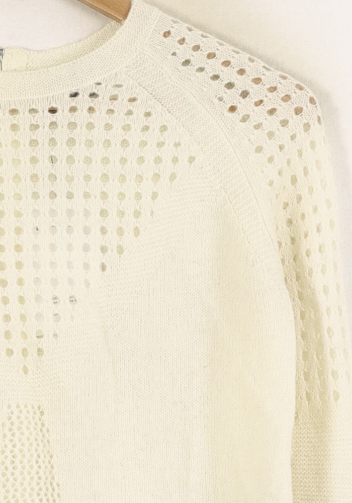 Pull Blanc - Taille XS/34 - Image 3
