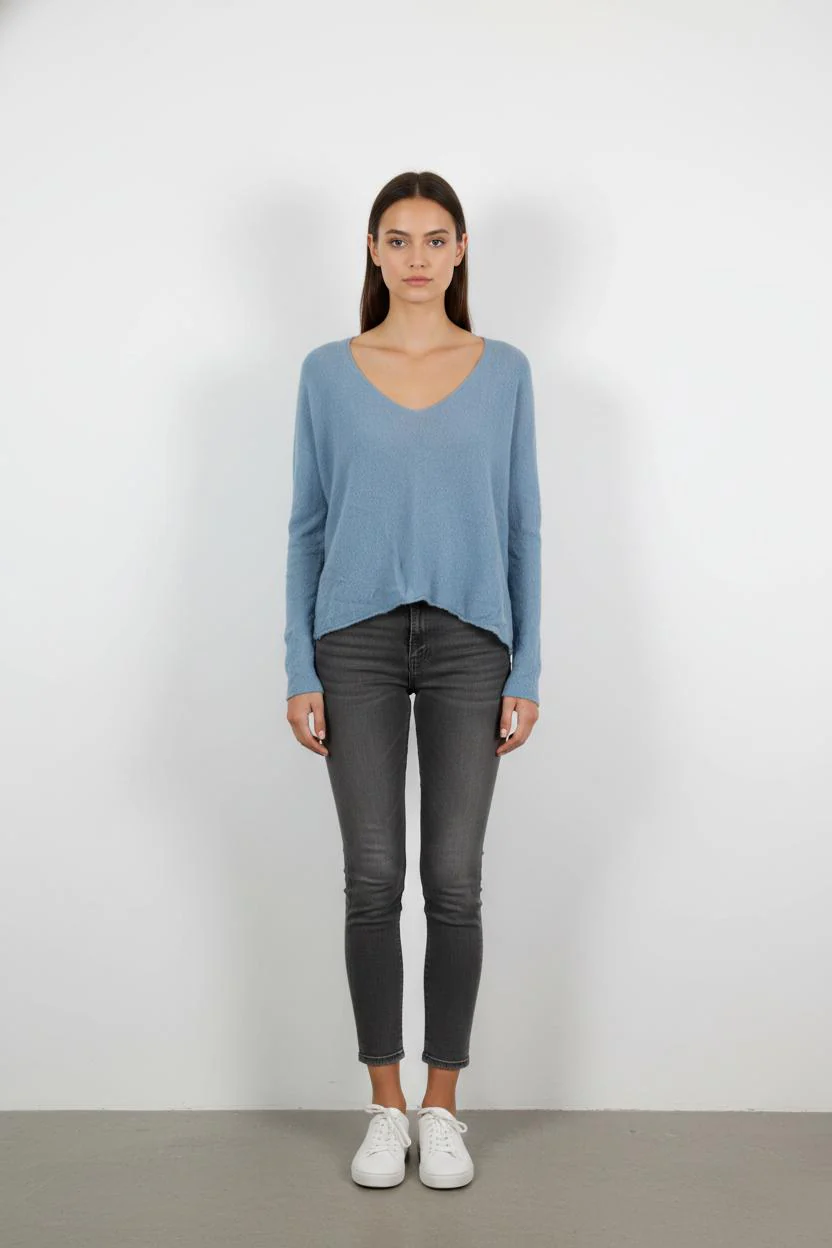 Pull Bleu - Taille S/36