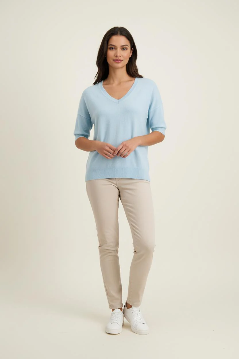 Pull Bleu - Taille S/36