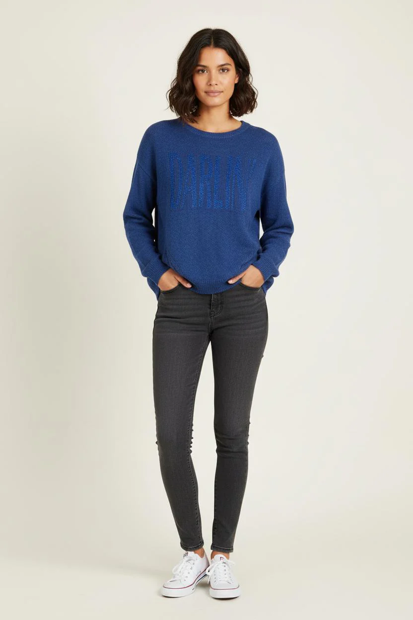 Pull Bleu - Taille S/36
