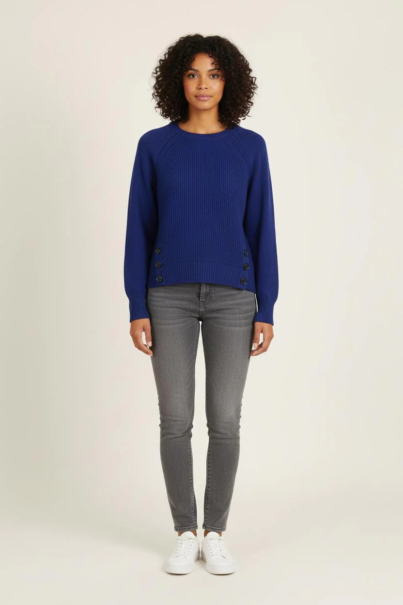 Pull Bleu - Taille S/36