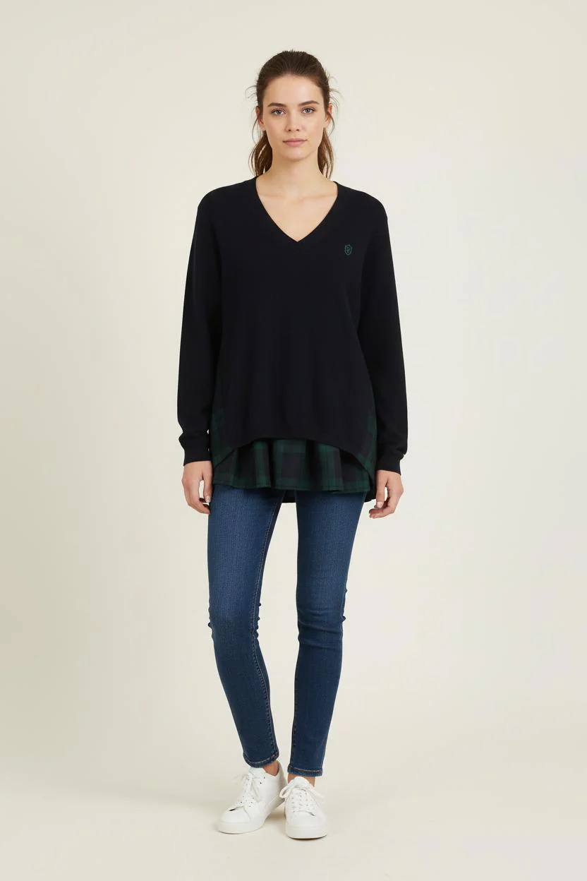 Pull Bleu - Taille S/36