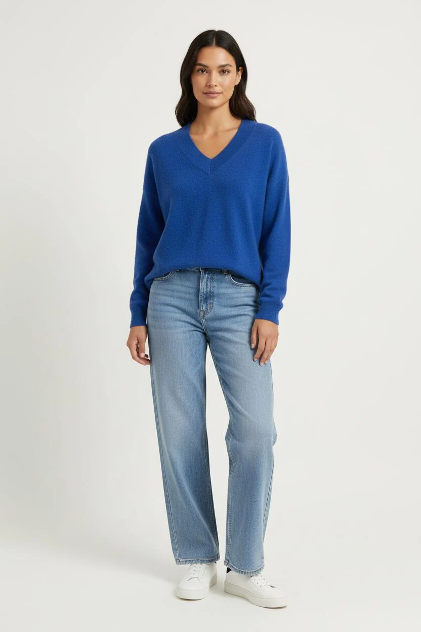 Pull Bleu - Taille S/36