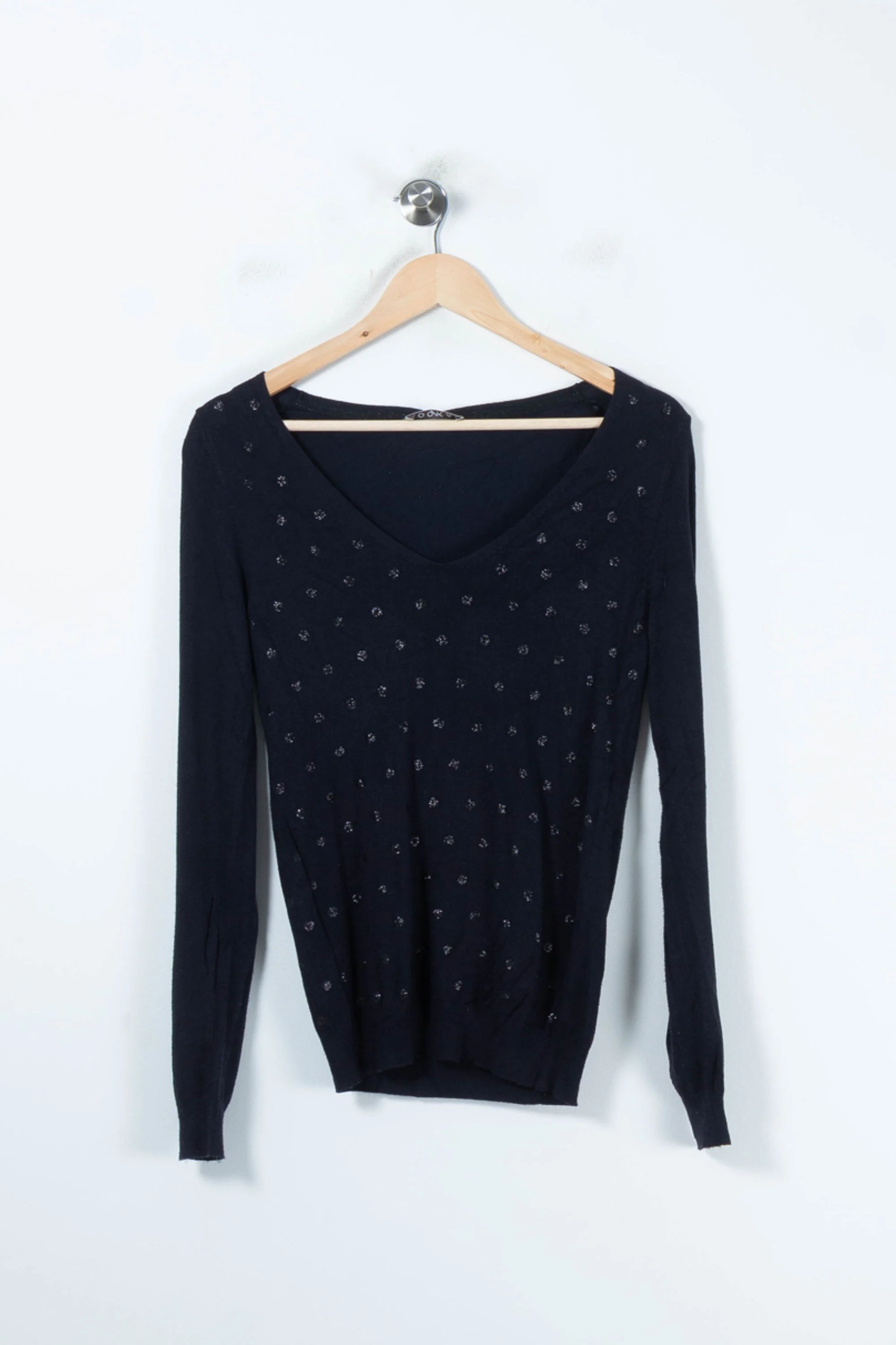Pull Bleu - Taille XS/34 - Image 2