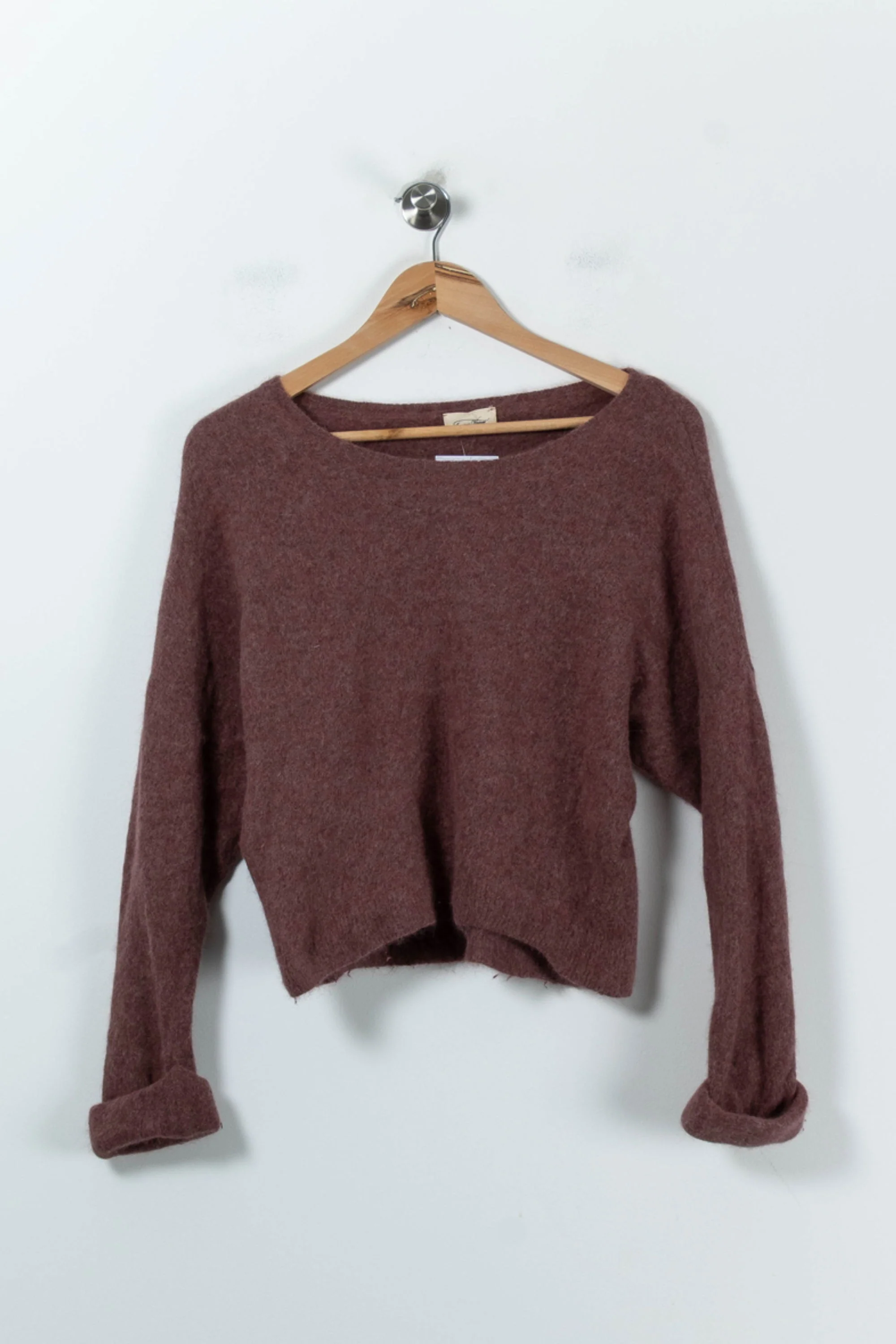 Pull Bordeau - Taille XS/34 - Image 2