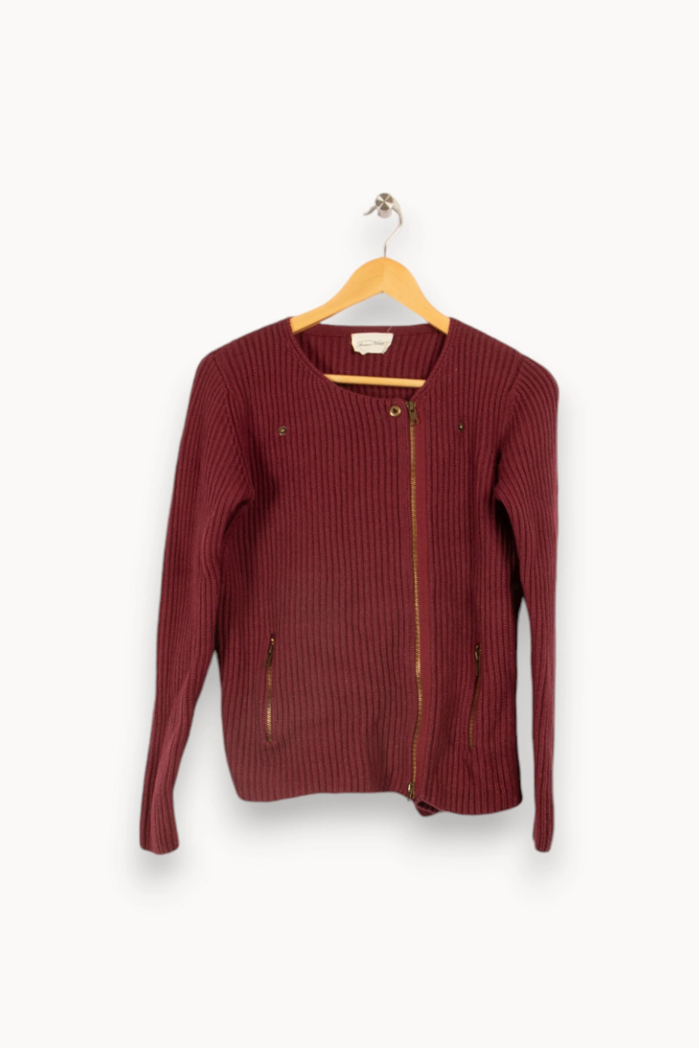 Gilet bordeaux - Taille S/36 - Image 2