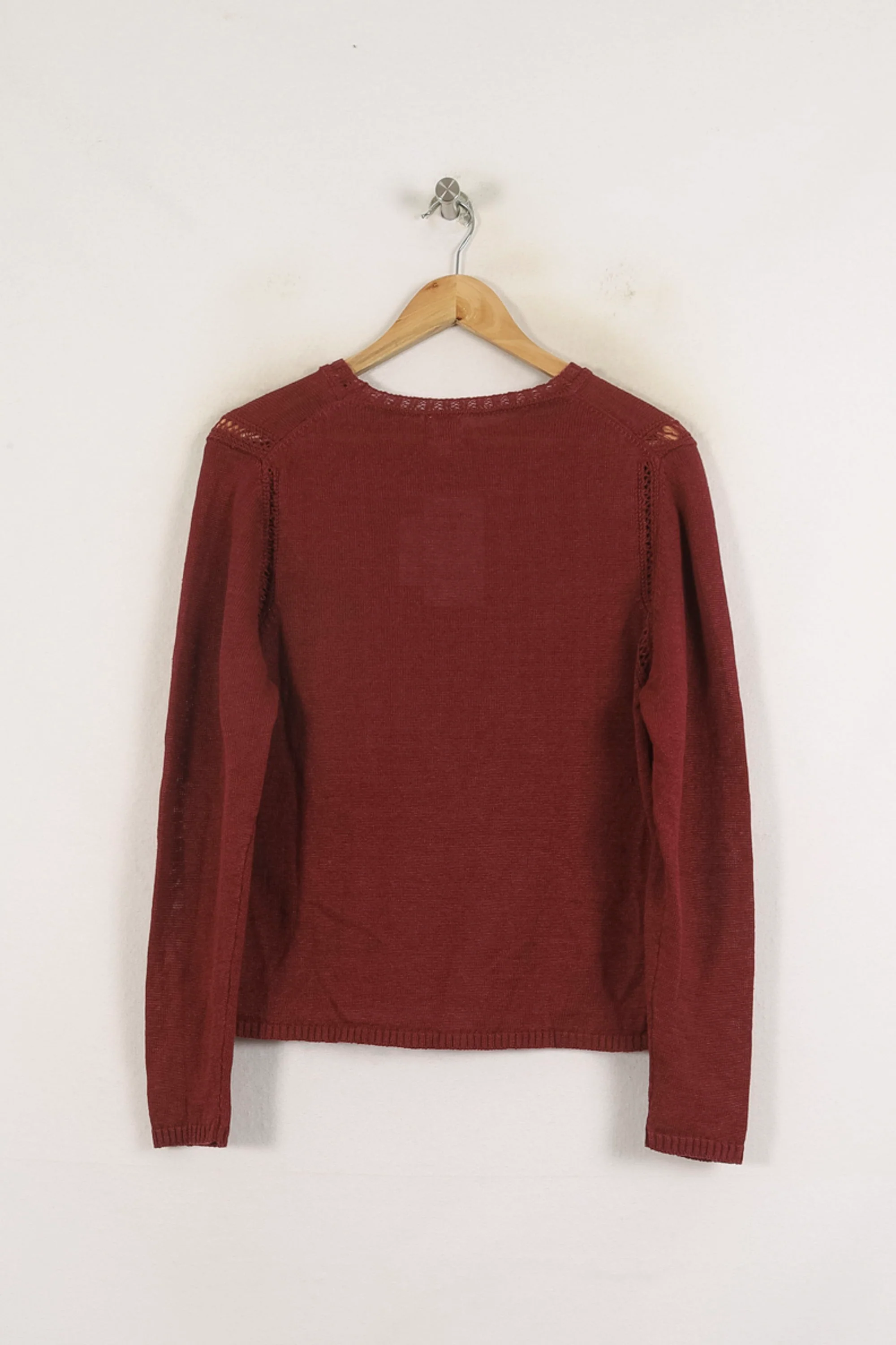 Pull Bordeaux - Taille S/36 - Image 4