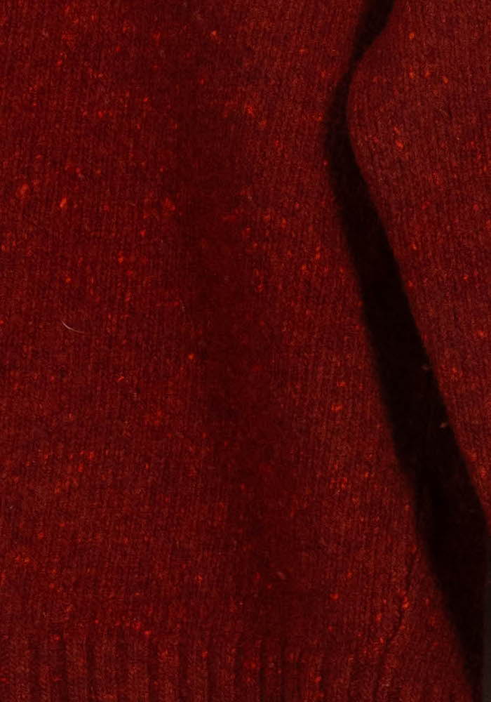 Pull Col Cheminée Bordeaux - Taille L/40 - Image 3