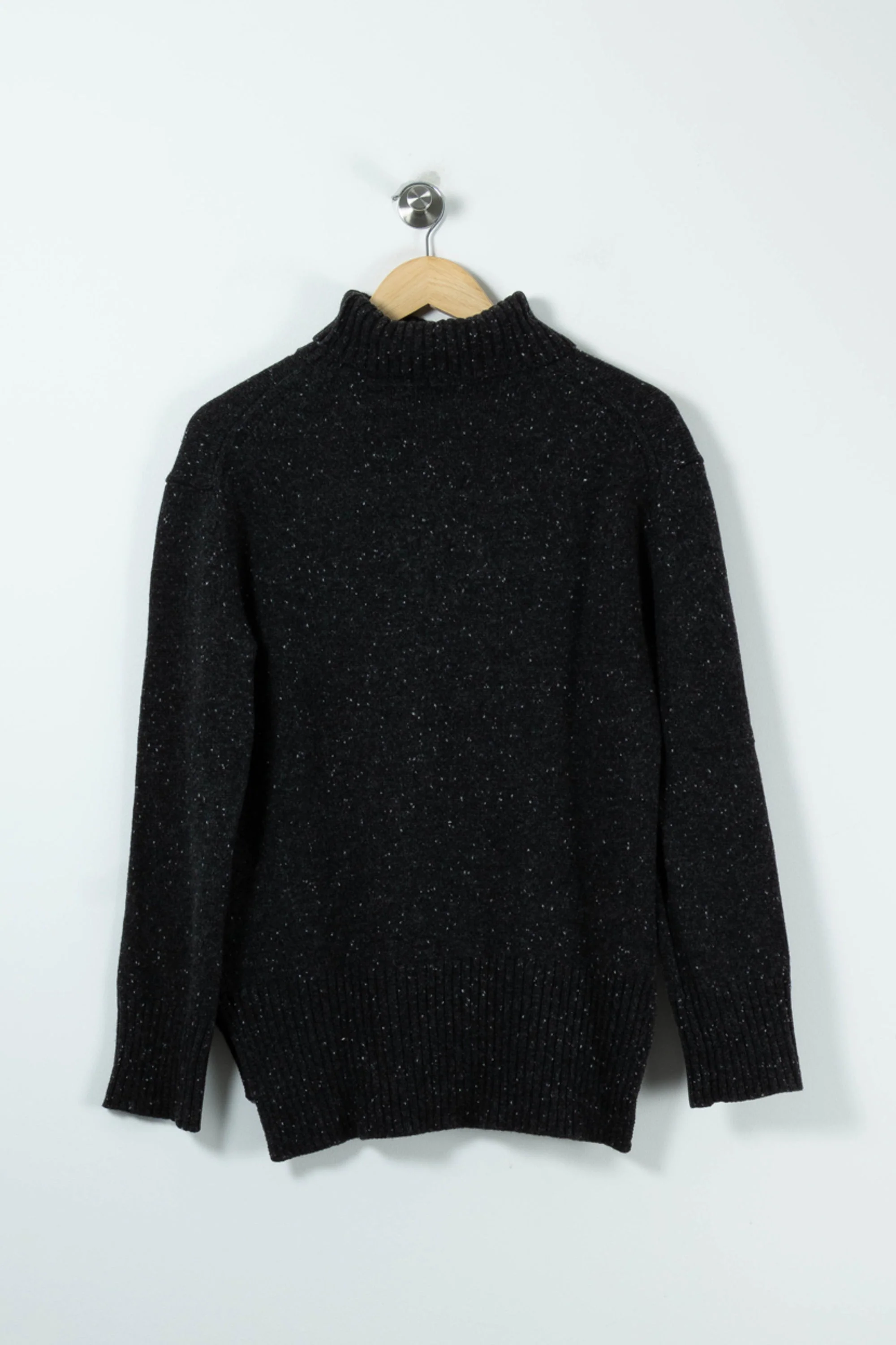 Pull Col Cheminée Noir - Taille XS/34 - Image 4