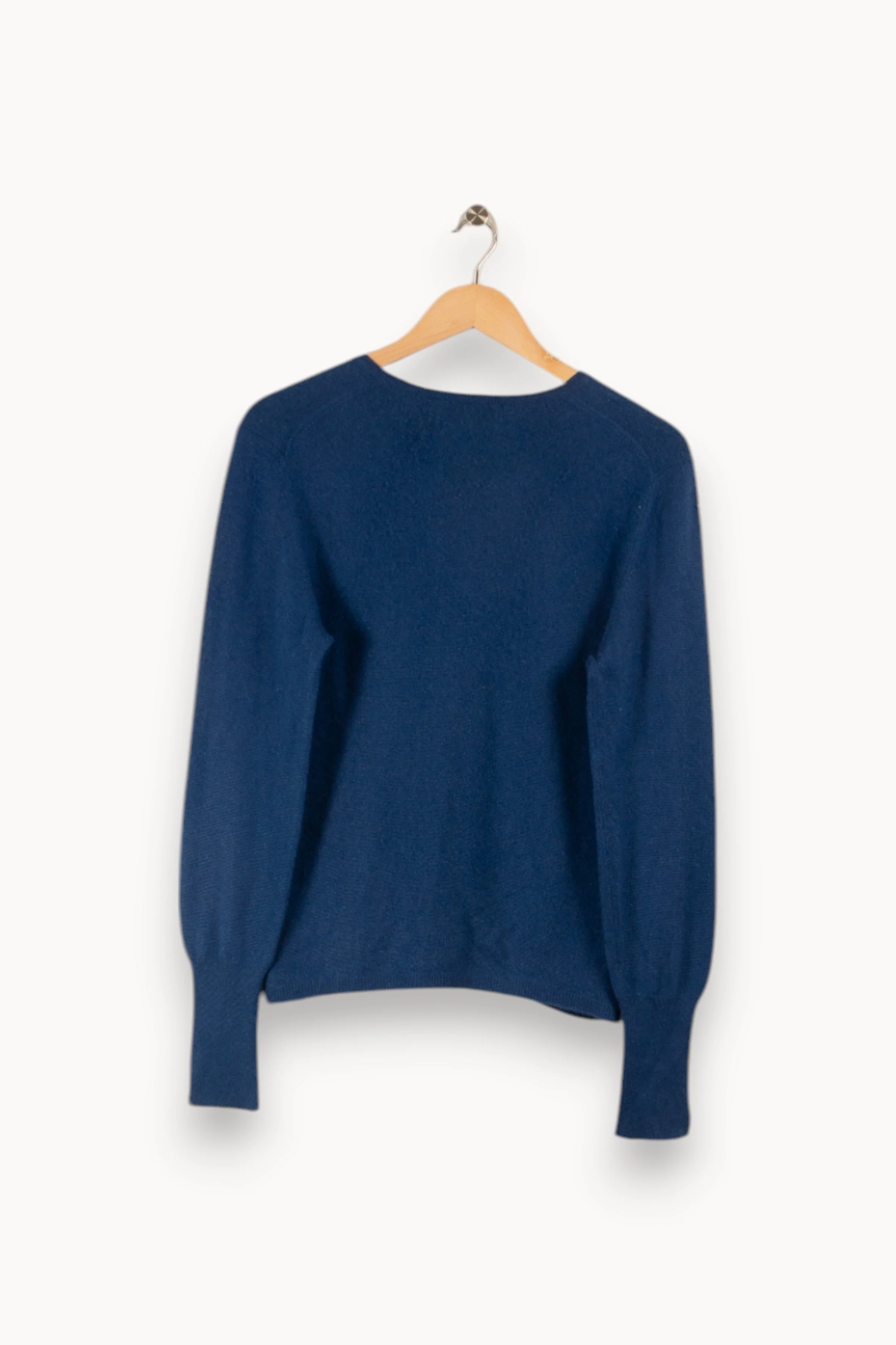 Pull en cachemire bleu - Taille XL/42 - Image 4