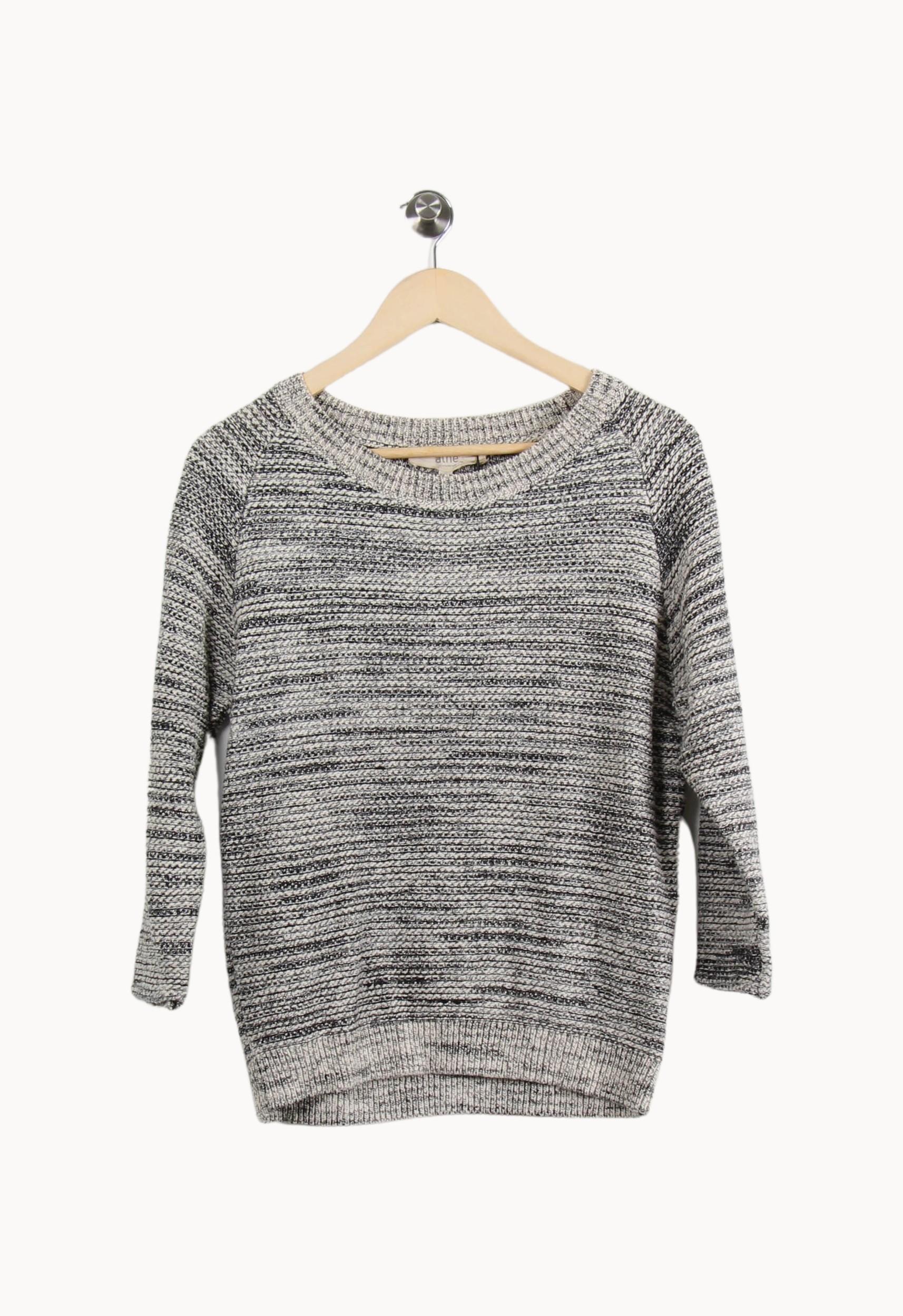 Pull Gris chiné - Taille L/40 - Image 2
